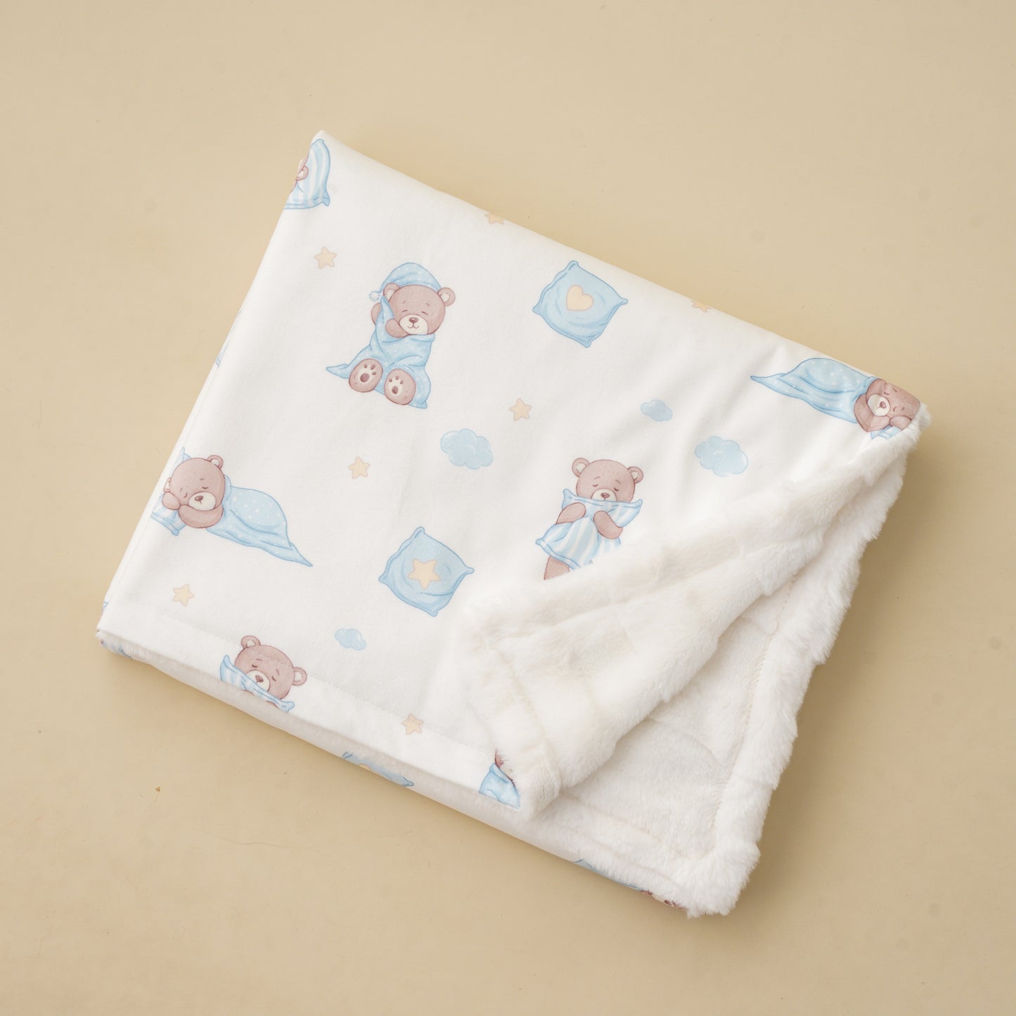 π Blanket/ Dreamy Teddy Nights β Sleepy Bear with Stars