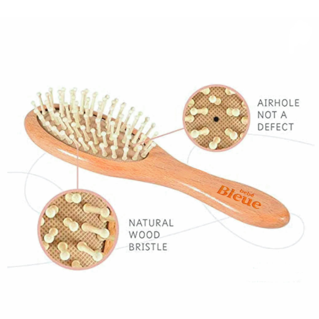 3-in-1 Bamboo Brush Set