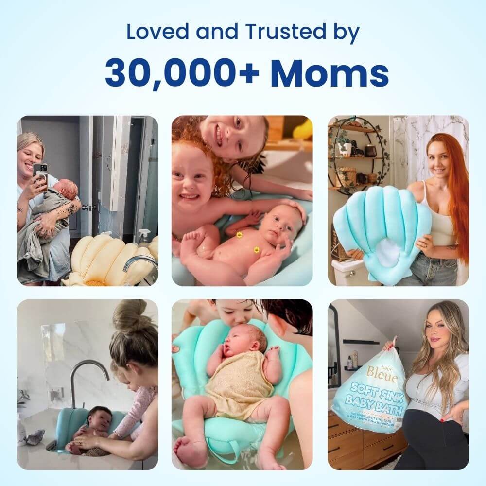 Say goodbye to the plastic tub — hello to a bath, your baby actually enjoys.