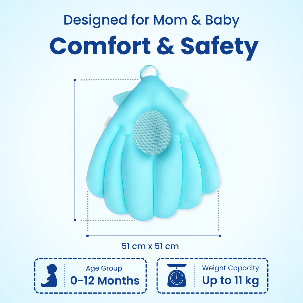 Say goodbye to the plastic tub — hello to a bath, your baby actually enjoys.
