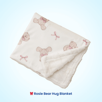 🎀 Rosie Bear Hug Blanket