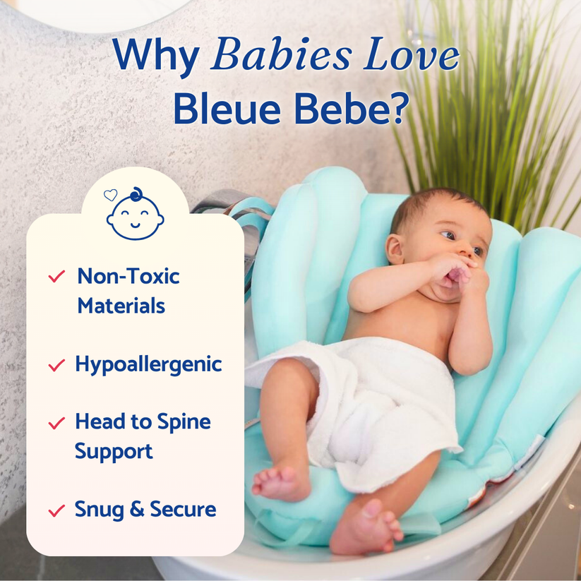 Bebe Shell Bleue Bebe's Sink Bather – bleue bebe