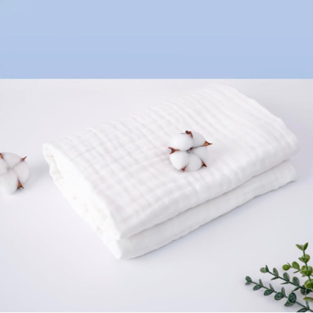 Organic Muslin 100% Cotton - Hooded Towel