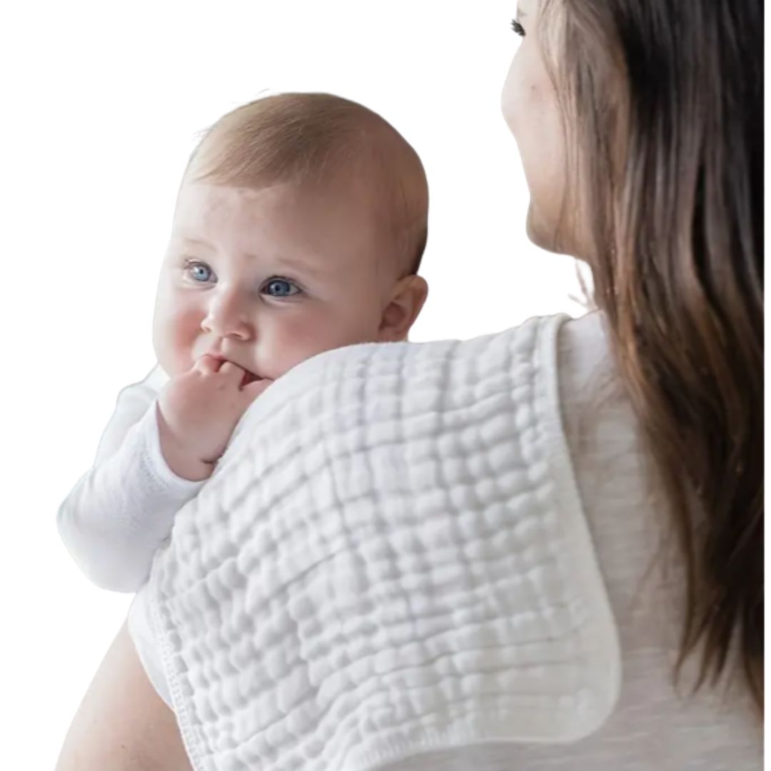 3pcs Muslin Burp Cloths / Wash Cloths