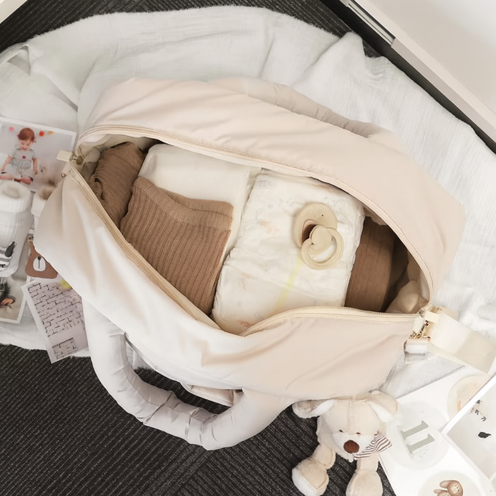 The Nappy Bag that fits EVERYTHING - Ivory