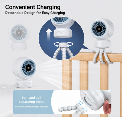 Baby Fan | Quiet, Child-Safe & Portable | Keep baby cool with quiet, child-safe. Ideal for strollers, car seats, and cribs. Shop our portable baby-friendly cooling collection.