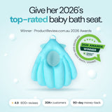 Give her 2026's top-rated baby bath seat: ProductReview.com.au 2026 Awards winner