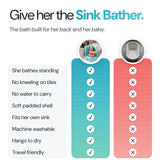 Give her the Sink Bather instead of a floor tub