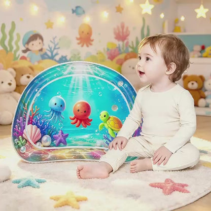 Inflatable Tummy Time Mat Premium Baby Water Play Mat