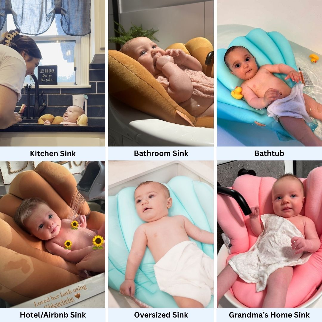 summer infant in sink bather Bleue Bebe's Sink Bather – bleue bebe